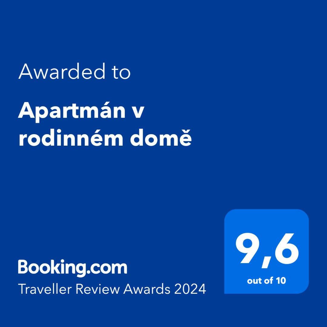 Apartman V Rodinnem Dome Jaroměř Εξωτερικό φωτογραφία
